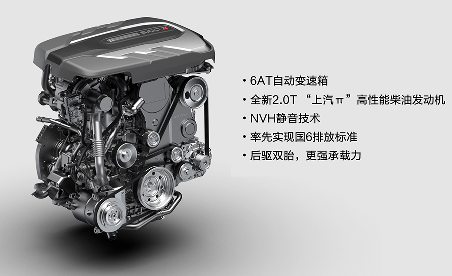 上汽π系列2.0T渦輪增壓柴油發(fā)動機 上汽π系列2.0T渦輪增壓柴油發(fā)動機