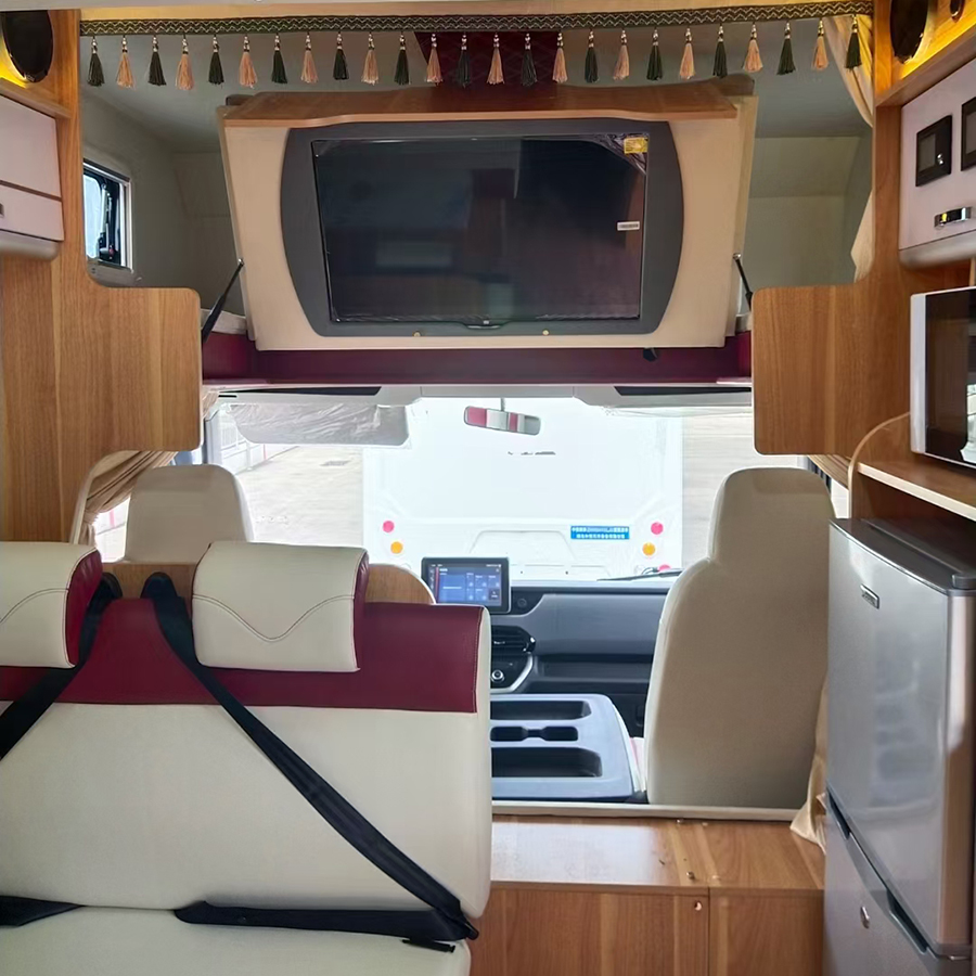 上汽躍進(jìn)H500輕卡平頭自動擋房車-豎床+對坐卡座1 上汽躍進(jìn)H500輕卡平頭自動擋房車-豎床+對坐卡座1